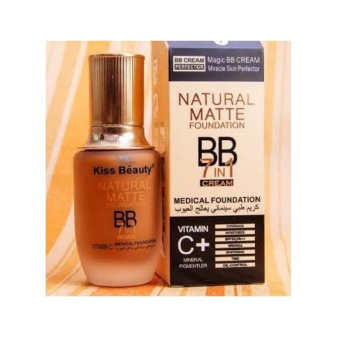 Natural Matte Foundation BB 7in1 Cream 55mL - 58507